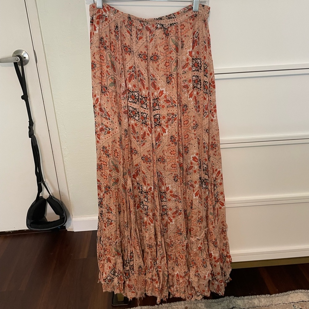 Free People Skirt Size XS Elastic Waist, Loose & Flowing